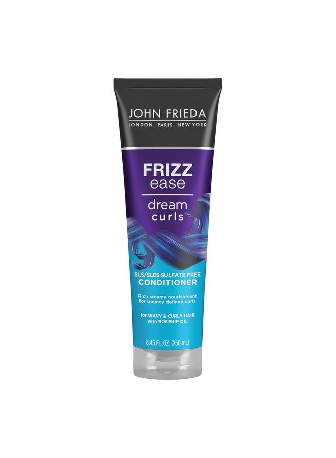 Frizz Ease Dream Curls Conditioner Hydrates And Defines Curly Wavy Hair Helps Control Frizz Sls/Sles Sulfate Free Enhances Natural Curls 8.45 Fluid Ounces