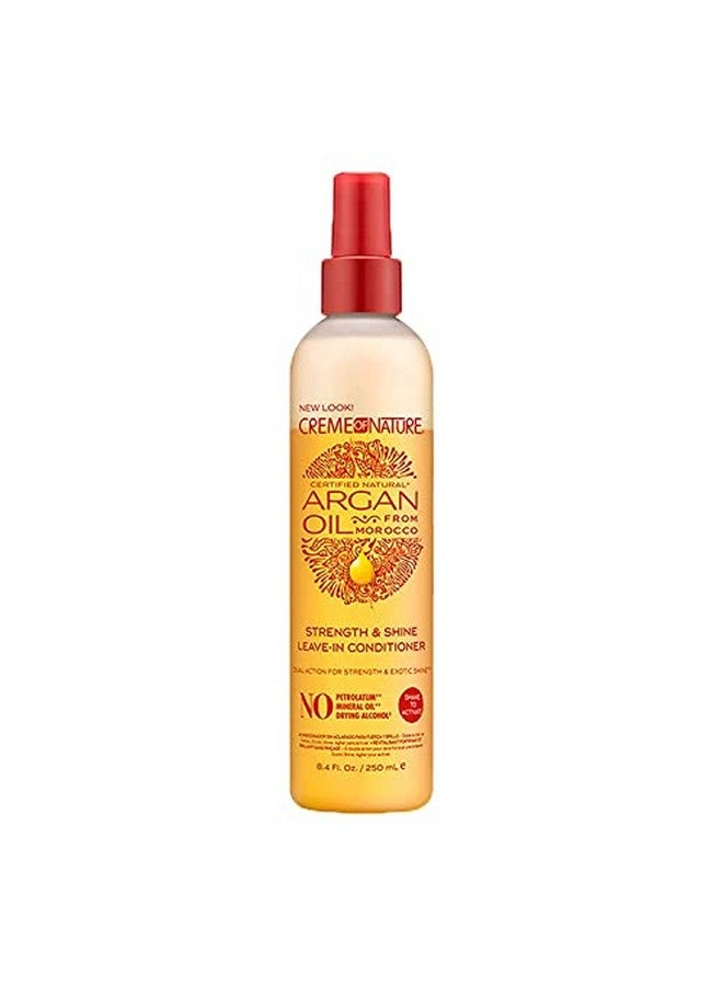 Argan Oil Leave In Conditioner Detangling And Conditioning Formula For Normal Hair 8.45 Fl Oz