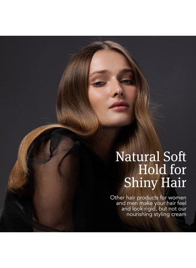 Rejuvenating Styling Cream Frizz Control Hair Smoothing Cream And Styling Formula With 26 Dead Sea Minerals Finishing Cream For Medium To Firm Hold Sulfatefree Parabenfree 8.5 Ounce