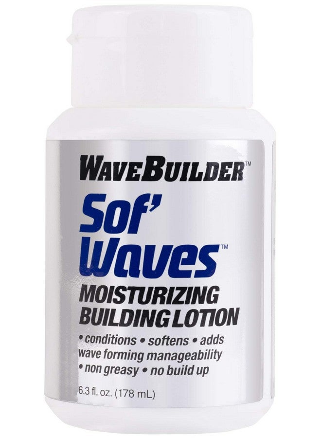 Sof' Waves Moisturizing Building Lotion ; Conditions Softens Hair To Promote Hair Waves 6.3 Fl Oz