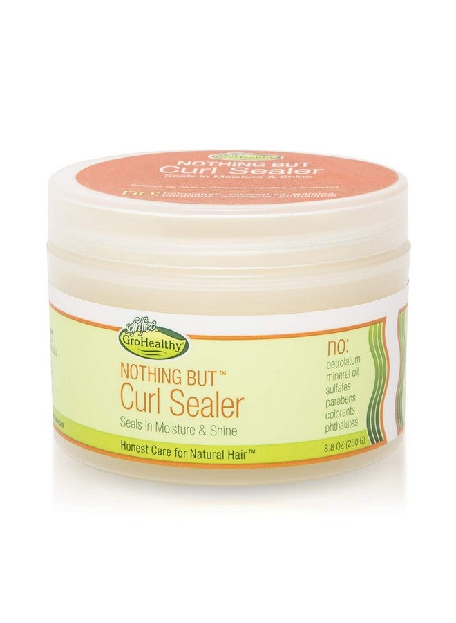 Curl Sealer Gentle Nonirritating Sulfatefree Sealer Moisturizes And Adds Shine For All Types Of Curly Healthy Natural Hair 8.8Oz Single