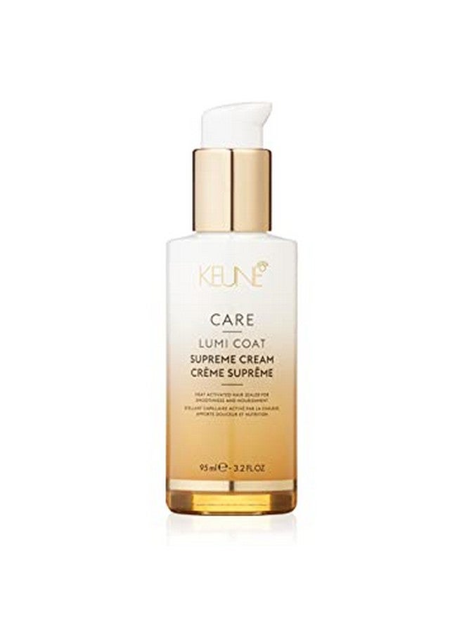 Care Lumi Coat Supreme Cream Nourishing And Conditioning Heatactivated Cream To Smooth Frizz Restore Damage Repair Split Ends And Give Luminous Shine