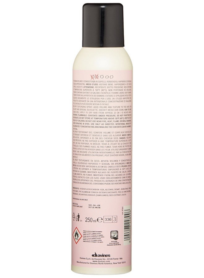 This Is A Dry Texturizer ; Texturizing Spray For Full Bodied Hair With Volume Strong Hold And Tousled Look ; 7.4 Oz