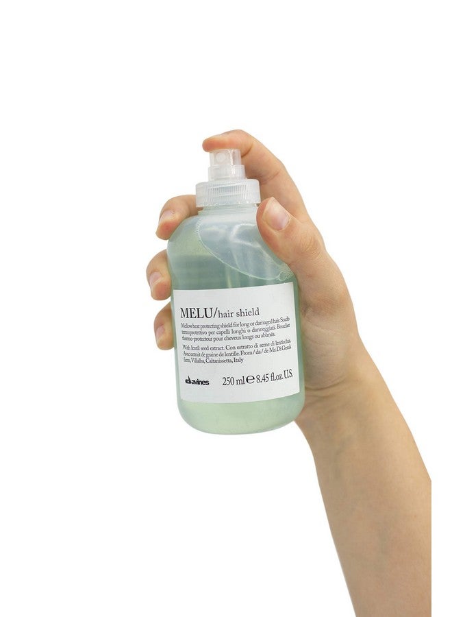 Melu Hair Shield Heat Protection Soft And Shiny Results For All Hair Types 8.42 Fl. Oz.