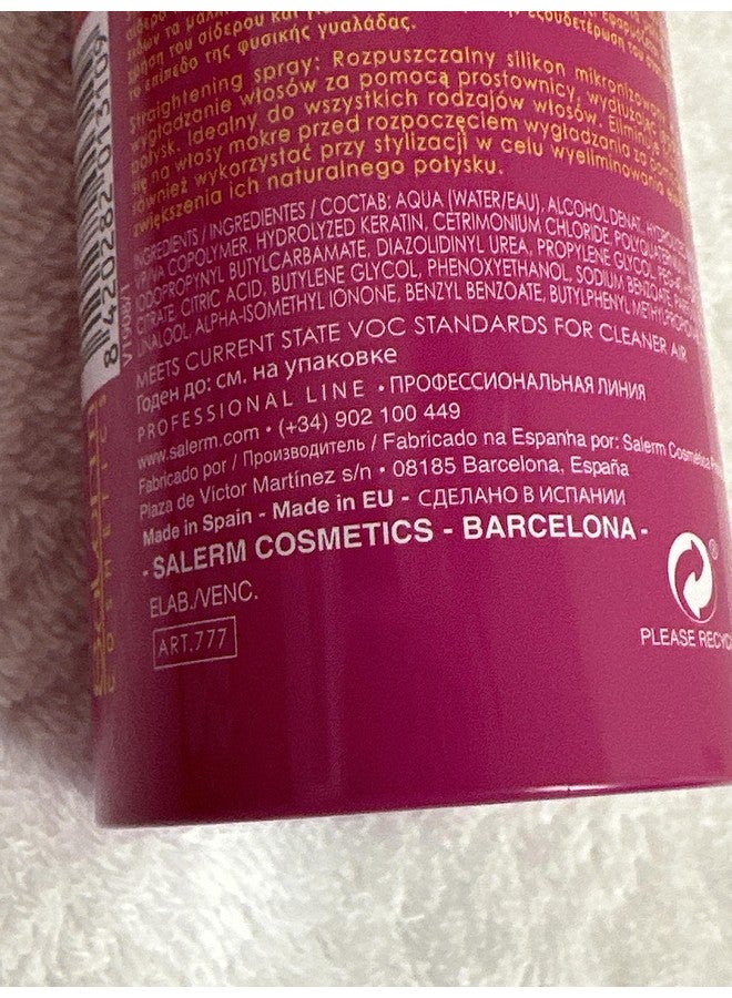 Salerm Straightening Spray 8.5Oz / 250Ml By Salerm (Pack Of 2)