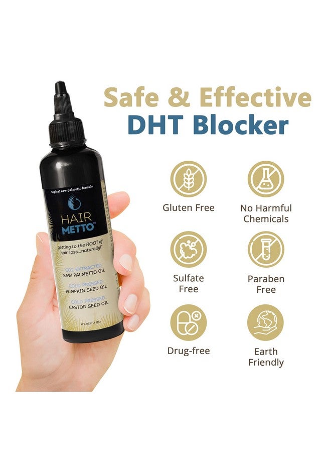 ® Topical Hair Oil Hair Loss Product Formulated With Saw Palmetto Oil And Pumpkin Seed Oil For Hair Growth Soothes Dry Scalp Strengthens Roots Lavender Scent 118 Ml Bottle