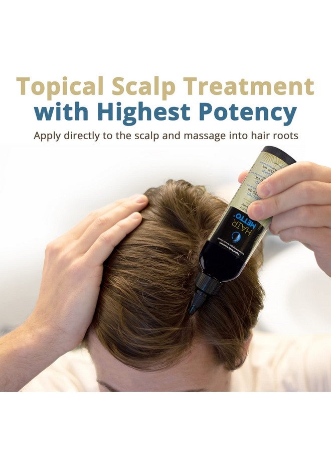 ® Topical Hair Oil Hair Loss Product Formulated With Saw Palmetto Oil And Pumpkin Seed Oil For Hair Growth Soothes Dry Scalp Strengthens Roots Lavender Scent 118 Ml Bottle