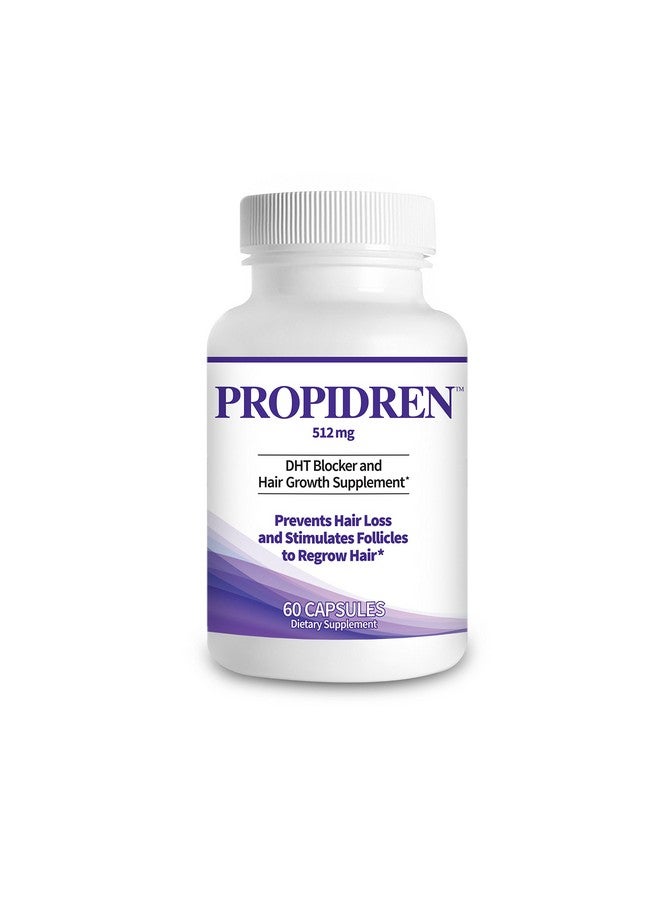 Propidren By Hairgenics Dht Blocker & Hair Growth Capsules To Prevent Hair Loss & Stimulate Hair Follicles To Stop Hair Loss & Regrow Hair. Proprietary Antihair Loss & Hair Regrowth Treatment.