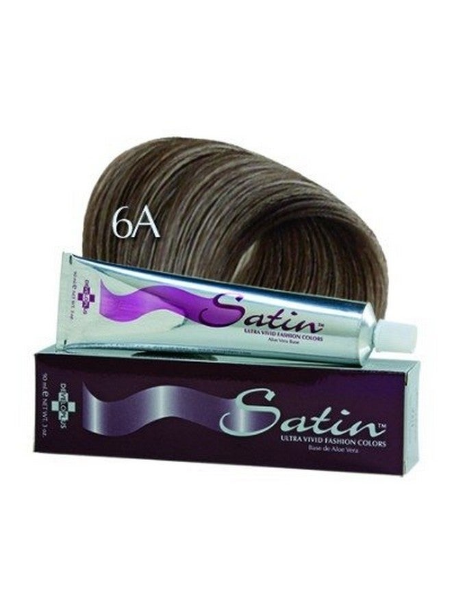 Satin Color 6A Dark Ash Blonde 3Oz (3 Pack)