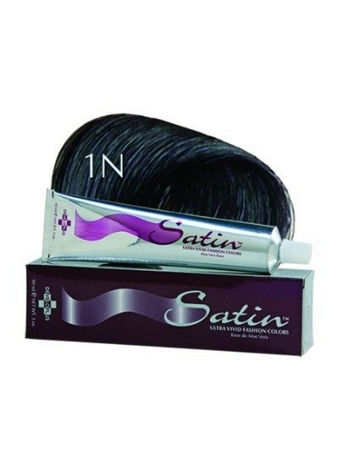 Satin Color 1N Black 3 Ounce (88Ml) (3 Pack)