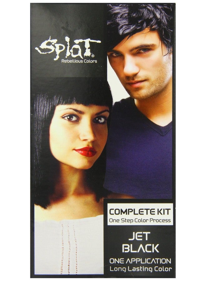 ; Original Complete Jet Black Hair Dye Kit ; Permanent ; Long Lasting ; Vegan And Crueltyfree