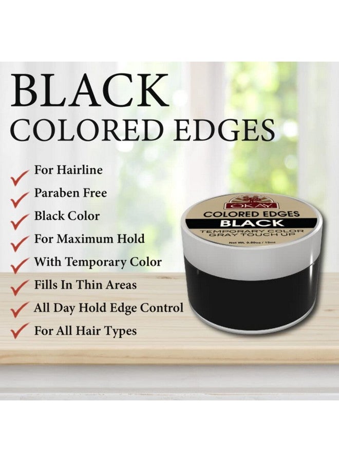 Colored Edges Black .5Oz / 15Ml