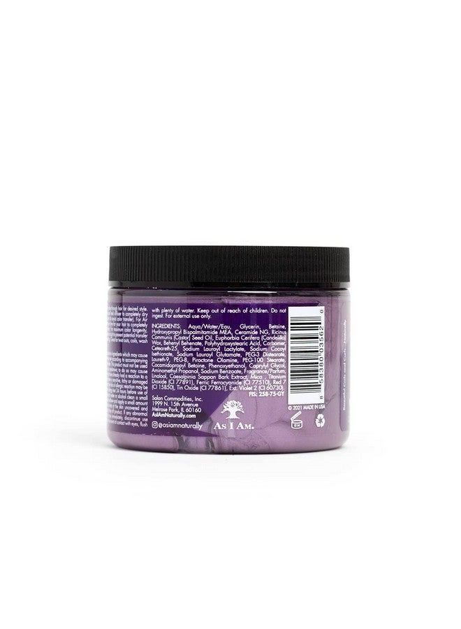 Curl Color Passion Purple 6 Ounce Color & Curling Gel Temporary Color Medium Hold Vegan & Cruelty Free