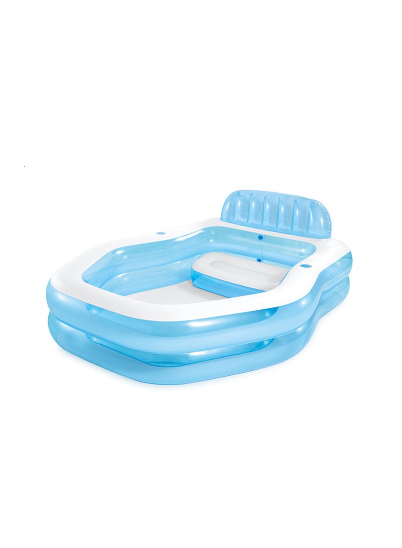 Swim Center Inflatable Family Sunshade Pool 2.29x1.91x1.35mt.
