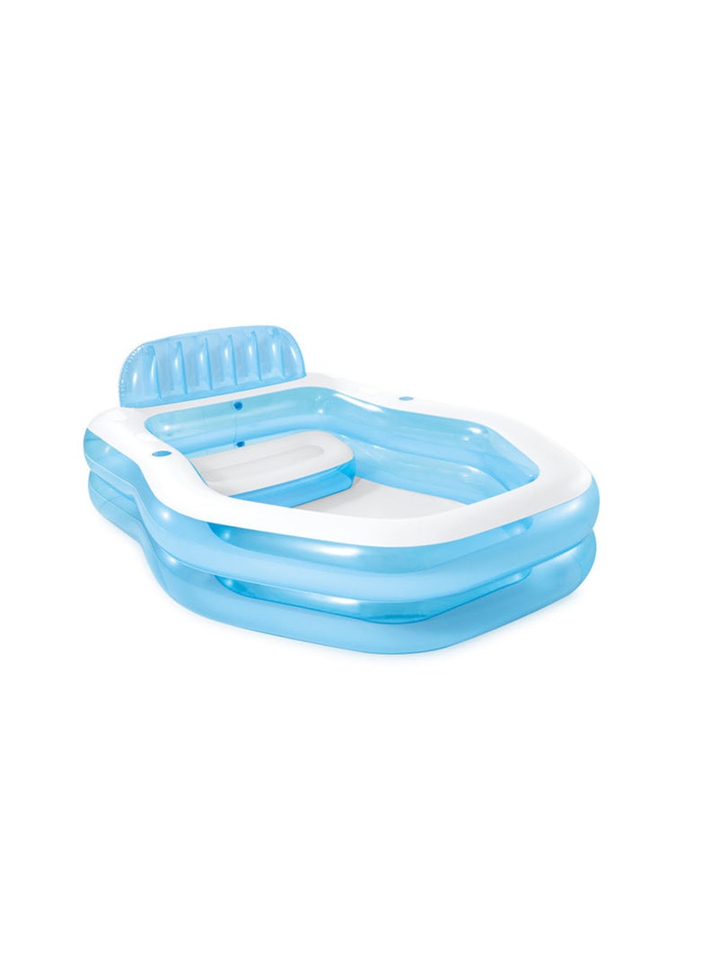 Swim Center Inflatable Family Sunshade Pool 2.29x1.91x1.35mt.