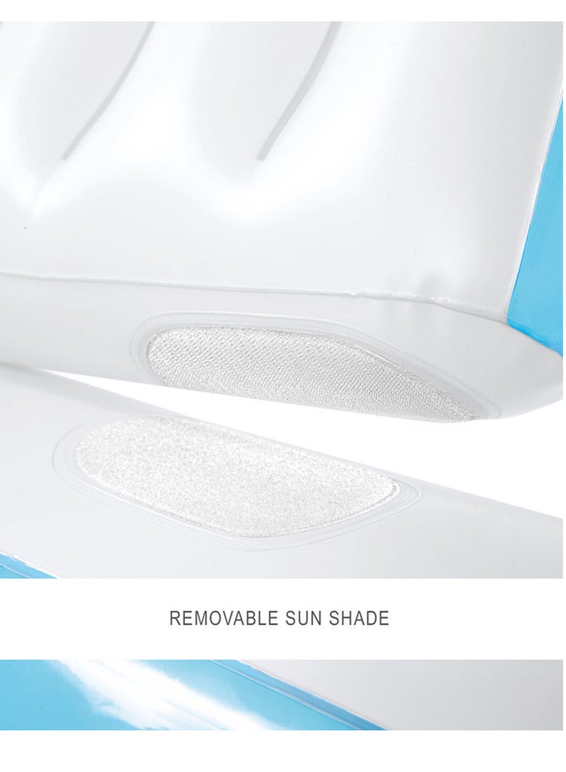 Swim Center Inflatable Family Sunshade Pool 2.29x1.91x1.35mt.