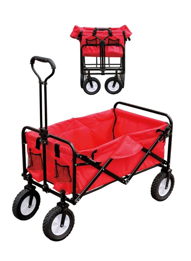 Multi-Function Outdoor Folding Push Wagon Cart