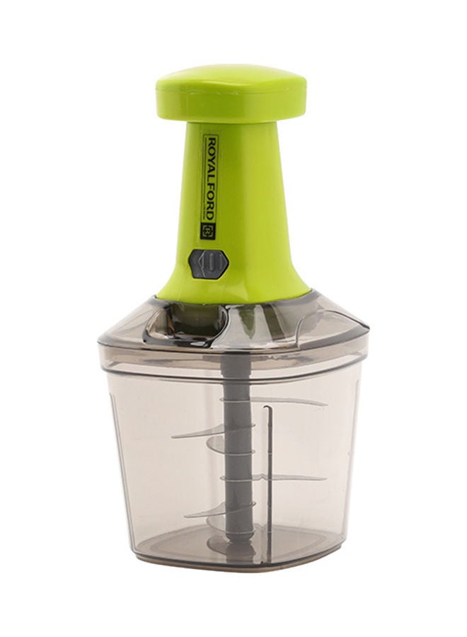 Push Chopper 6-Tier Ss Blade Set Fast And Effective Chopping Container Large Capacity Assorted 1000ml