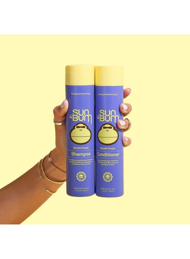 Blonde Shampoo I Uv Protecting And Cruelty Free Color Enhancing And Toning Hair Wash For Blondes I 10 Oz