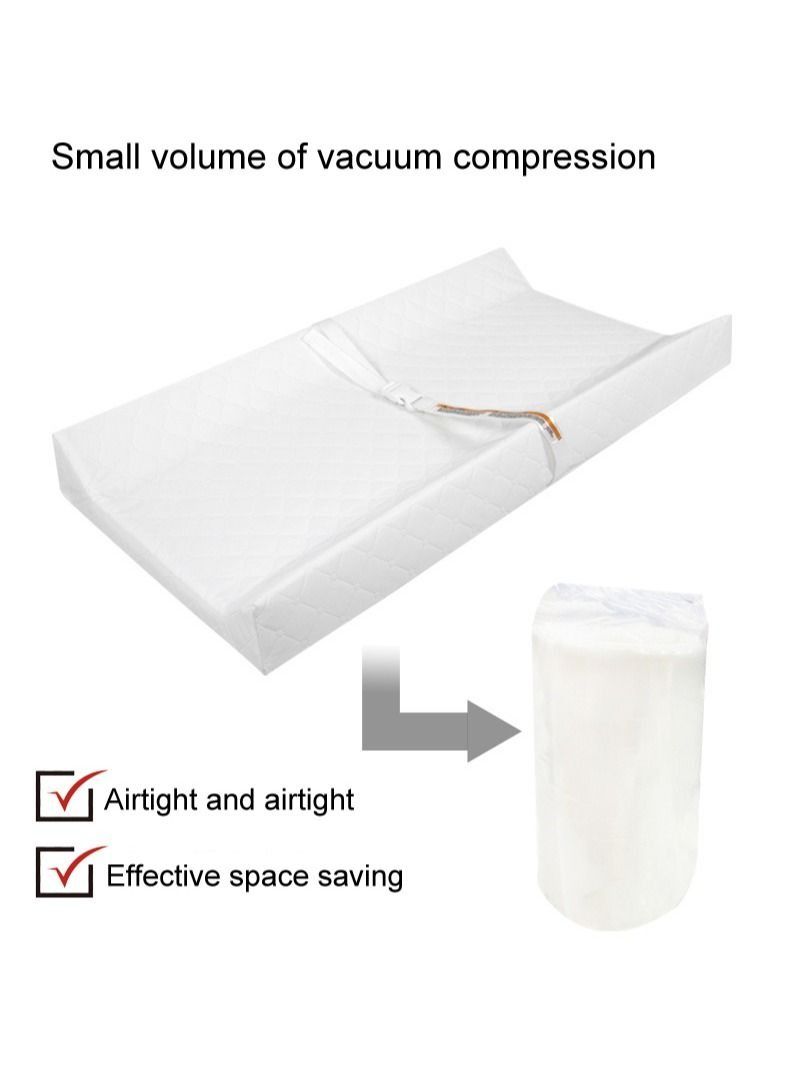 Baby Changing Pad with Seat Belt Portable Compression Waterproof Nursing Changing Table Baby Massage Touch Pad 80x40x10cm