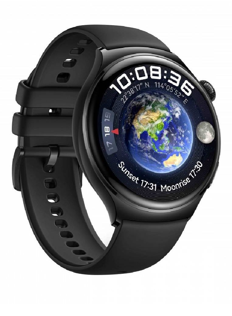 Full Touch Screen 3D Curved Glass IP67 Waterproof Heart Rate Sleep Monitor Smartwatch For Android iOS Black