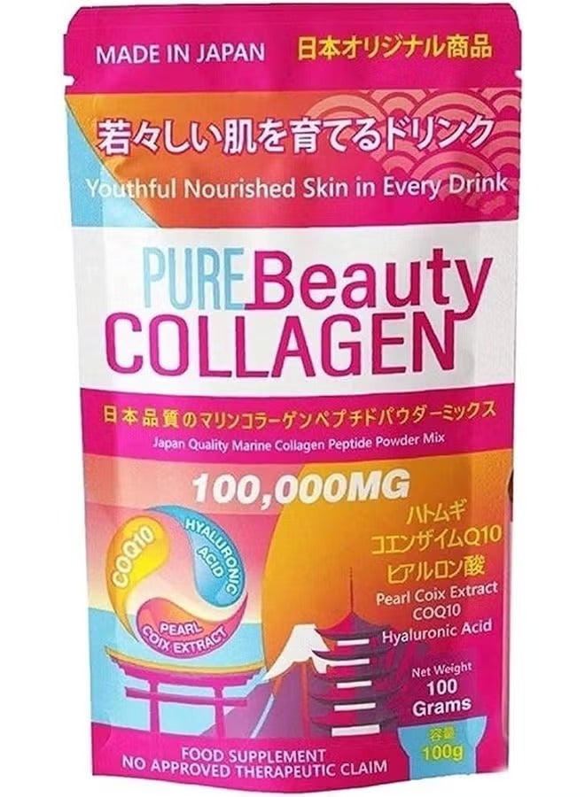 100,000mg Japan Quality Marine Collagen Powder Mix