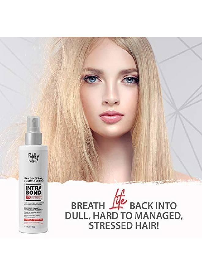 Colour Intrabond Leavein Spray Conditioner With Hair Repairing Complex Smooths Hair Frizz And Flyaways Moisturizes And Conditions Hair Ideal For Dry Damaged Chemically Treated Hair 6 Oz