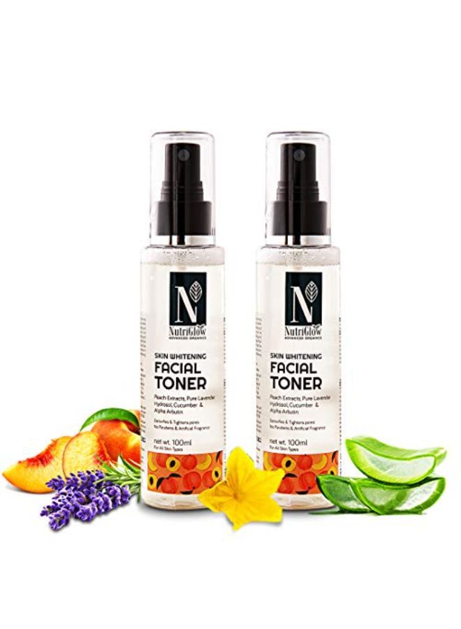 Advance Organics Skin Whitening Facial Toner (Pack Of 2)