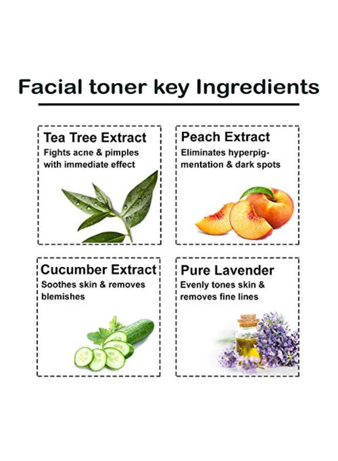 Advance Organics Skin Whitening Facial Toner (Pack Of 2)