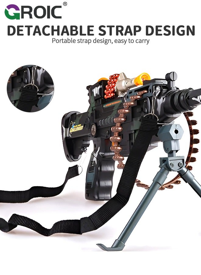 Toy Gun with Sounds, Stand and Spinning Lights, Electric Gun Toy Most Popular Gifts for Children, Special Toy Gun with Dazzling Light, Amazing Blaster Sound & Unique Action Light-UP