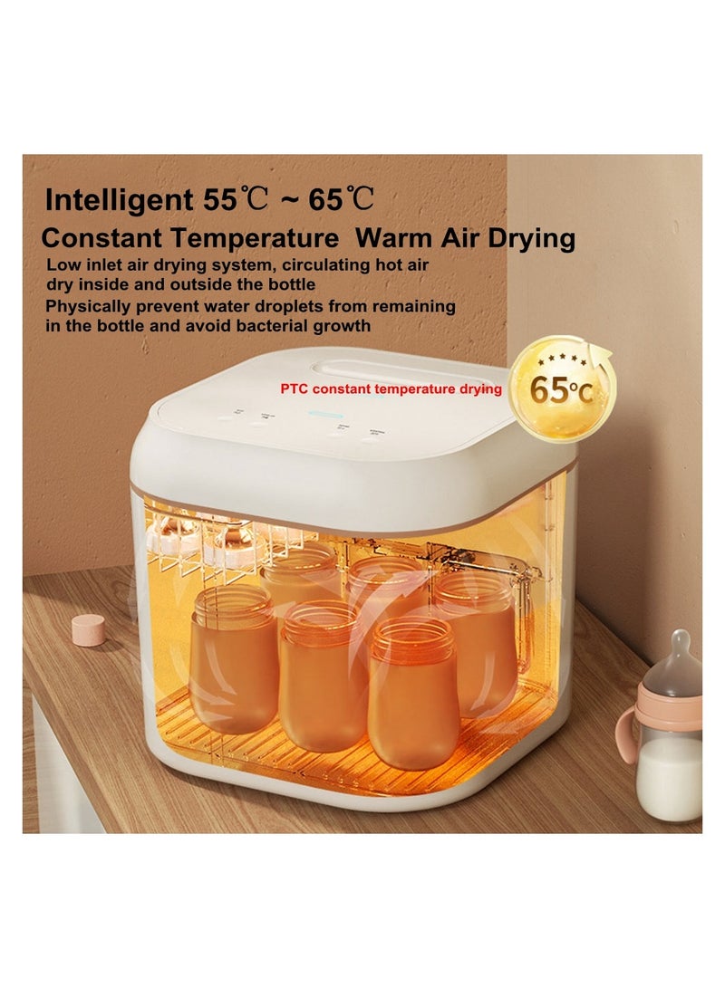 COOLBABY Intelligent Baby Bottle Sterilizer With Drying and UV Disinfection 72h Sterile Protection