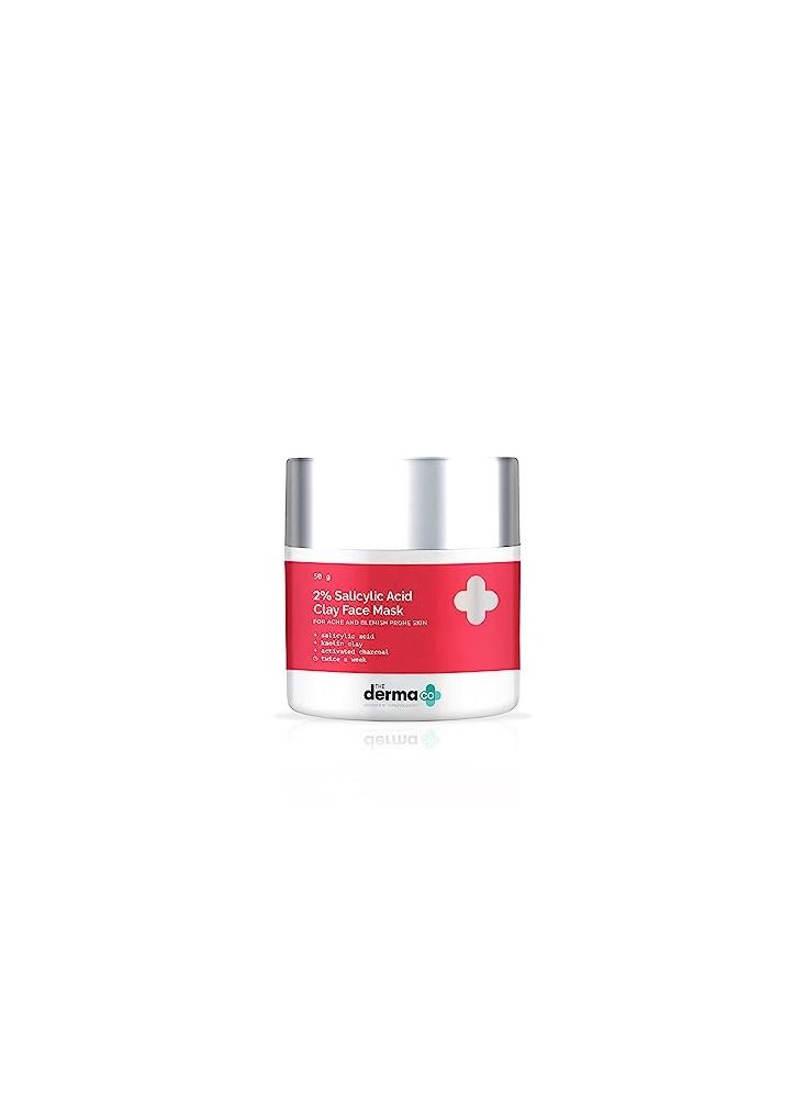 The Derma Co 2% Salicylic Acid Clay Face Mask 50 g