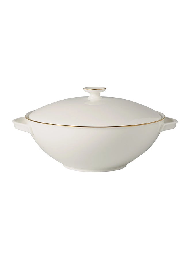 Anmut Gold Soup Tureen White/Gold