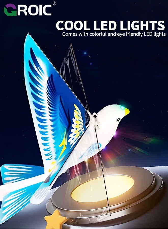 Hand Controlled Flying Toy, Flying over Toys Go Go Bird Looks and Flies Like A Real Bird, 360°Rotating Hand Controlled Drone Orbit Cool Toys, Festival Gift Great Toy Indoor Outdoor Toys
