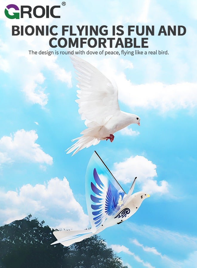 Hand Controlled Flying Toy, Flying over Toys Go Go Bird Looks and Flies Like A Real Bird, 360°Rotating Hand Controlled Drone Orbit Cool Toys, Festival Gift Great Toy Indoor Outdoor Toys