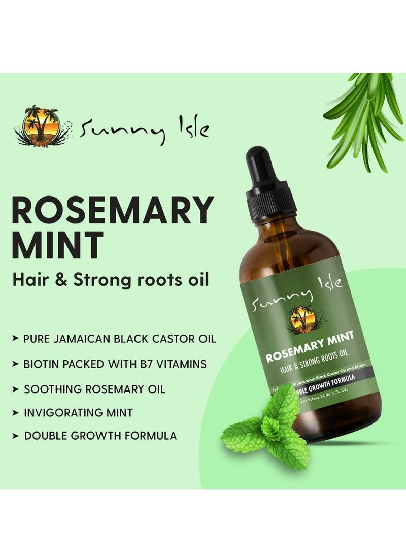 Rosemary Mint Hair And Strong Roots Oil 88 ML