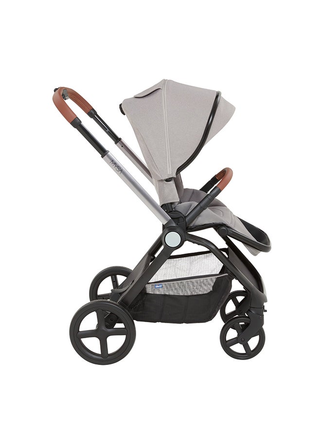 Mysa Stroller 0M-5Y - Silver/Grey