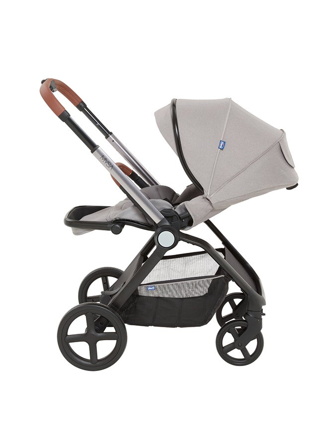 Mysa Stroller 0M-5Y - Silver/Grey