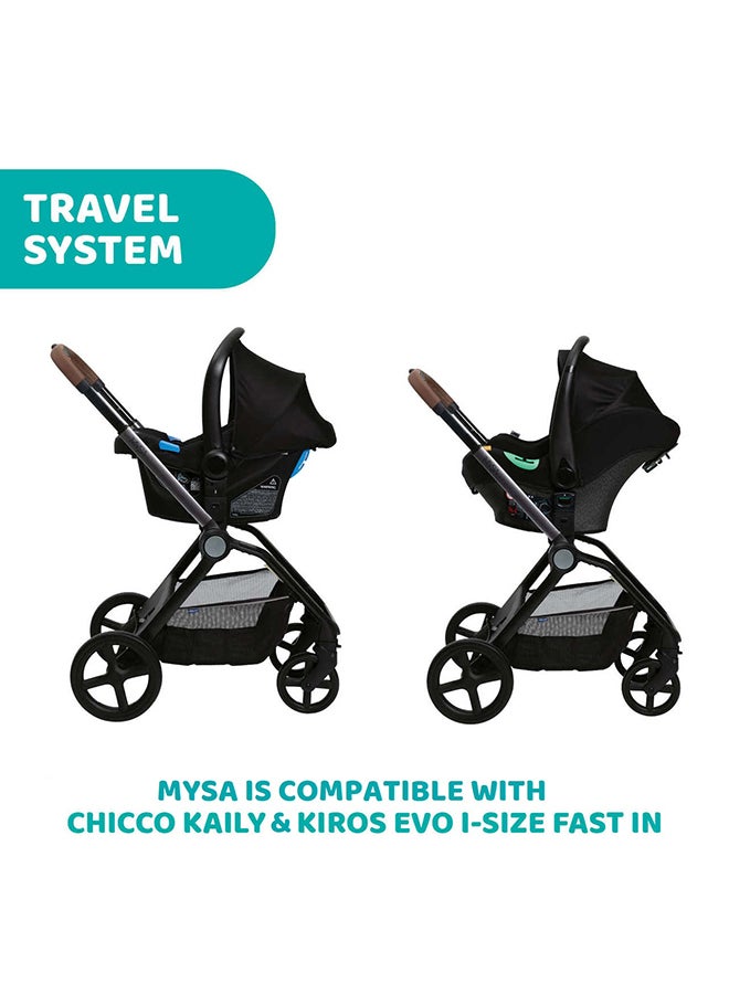 Mysa Stroller 0M-5Y - Silver/Grey