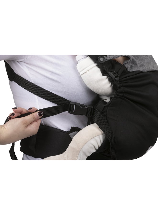 Skin Fit Baby Carrier 0-9 kg, Black Beauty