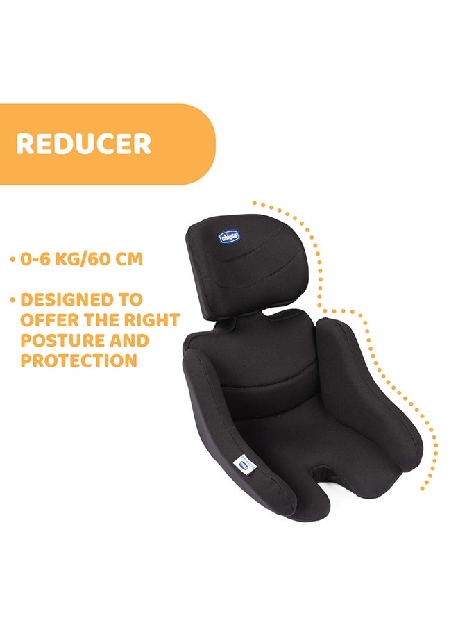 Kiros Evo I-Size Fast In Car Seat 40, 78 cm, Max 13 kg, Black