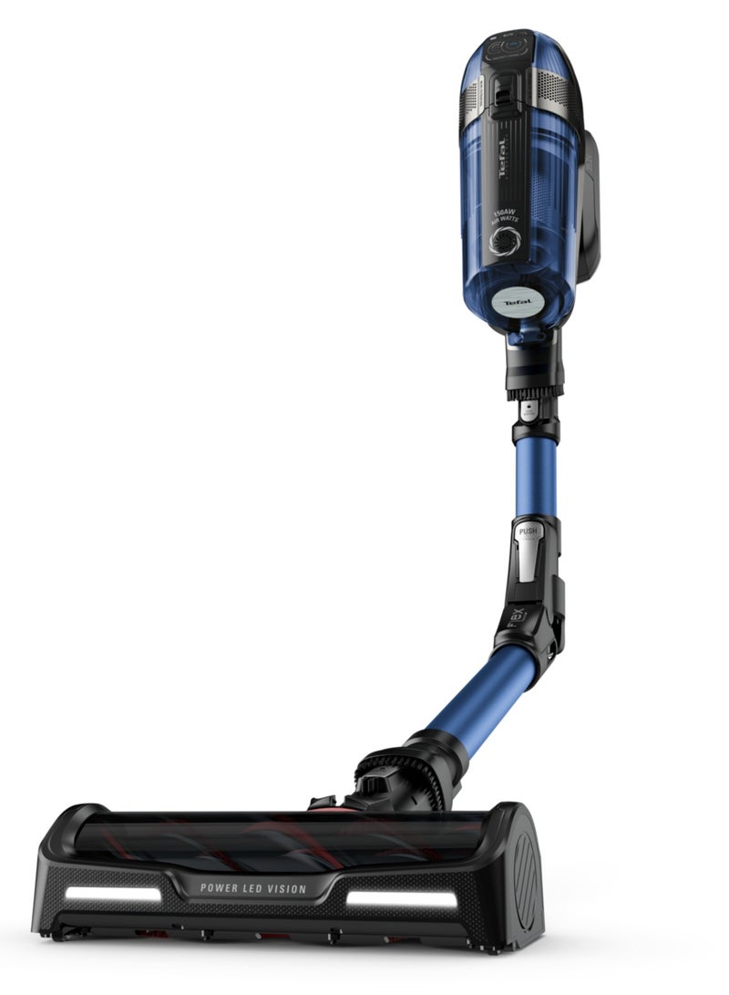 Vacuum Cleaner | X-Force Flex 12.60  Vacuum Cleaner Cordless | Aqua Model | Long-Lasting Battery Up to 45 minutes | 2-in-1 Mopping and Vacuuming | Flex Tube System | 2 Years Warranty 150 W TY98C0HO Blue