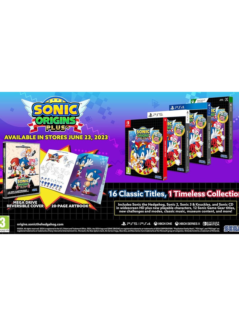 Sonic Origins Plus - Day 1 Edition - Xbox One/Series X