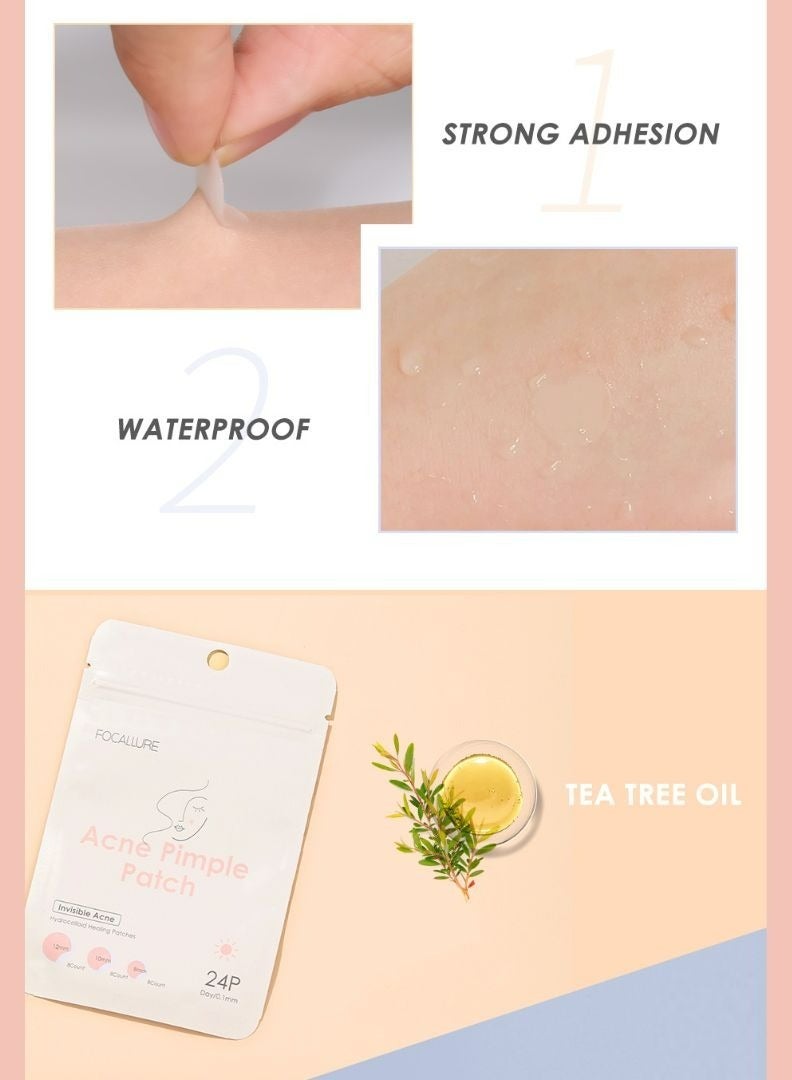 Ever Matte Poreless Primer + Oil-Control Pressed Powder #002 + Oil-Control Poreless Matte Loose Powder-#01 Translucent + Invisible Acne Pimple Patch for Daily Use 3 Pcs