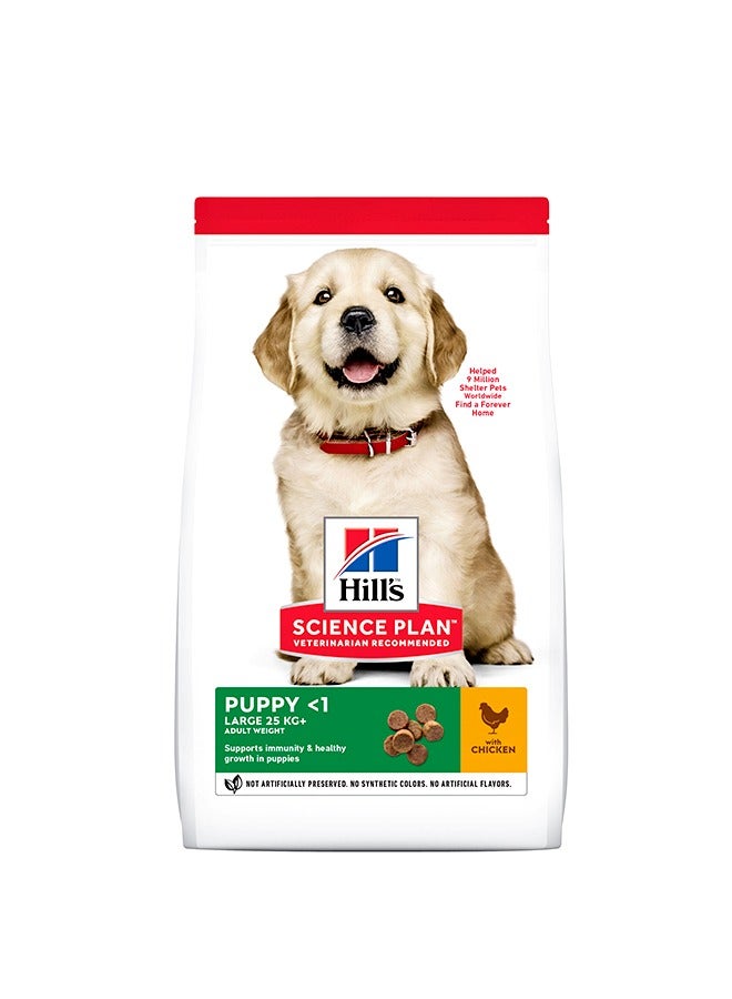 Large Breed Puppy Food With Chicken Value Pack - 16kg