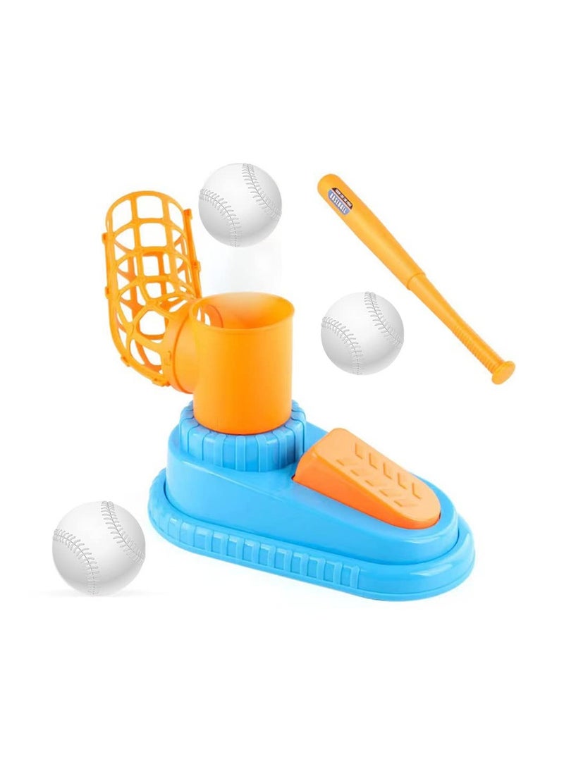 KASTWAVE 1 Set Kids Baseball Pitching Machine Baseball Batting Machine Automatic Pitcher Play Set Sports and Outdoor Play Toys Games Baseball Pitcher Training Toy for Kids Unisex