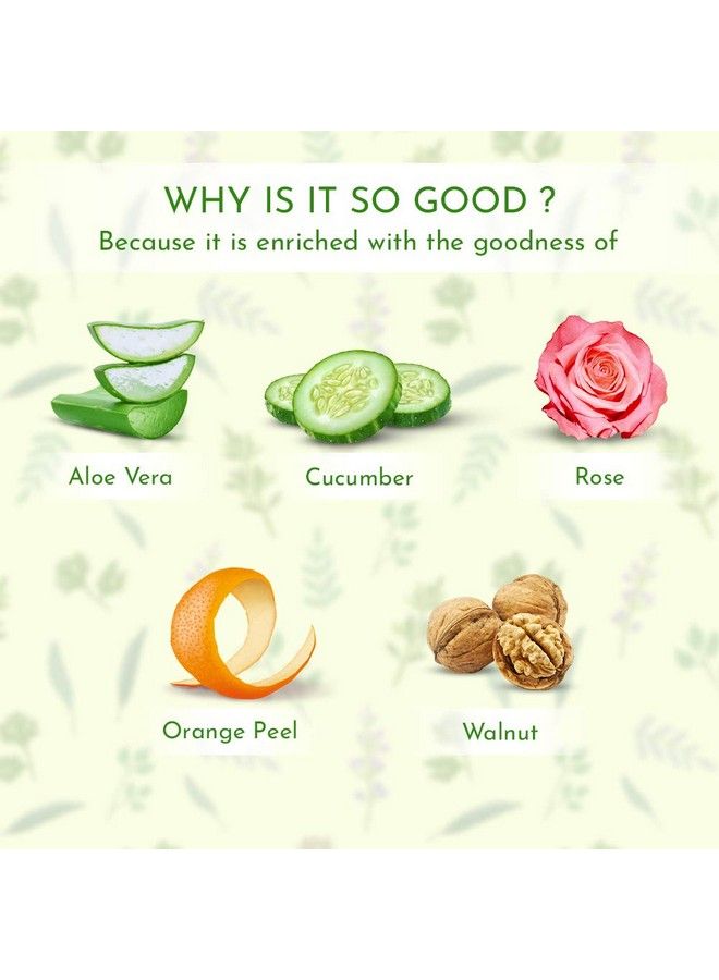 Herbal Face Wash 200 Ml With Herbal Scrub 50 Ml (Combo Of 2)