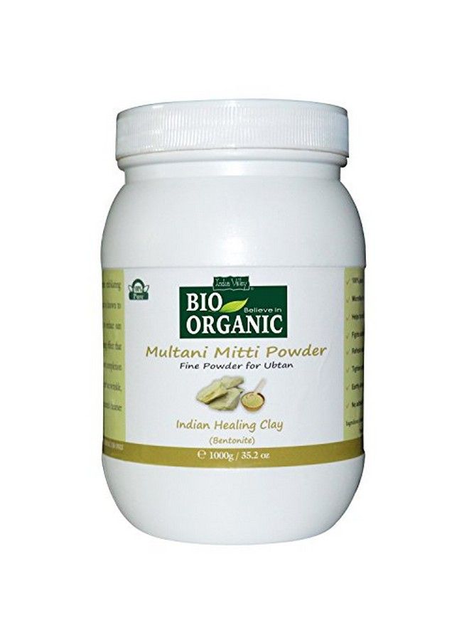 Bio Organic Multani Mitti Powder For Face And Hair (Jumbo Pack 1Kg)
