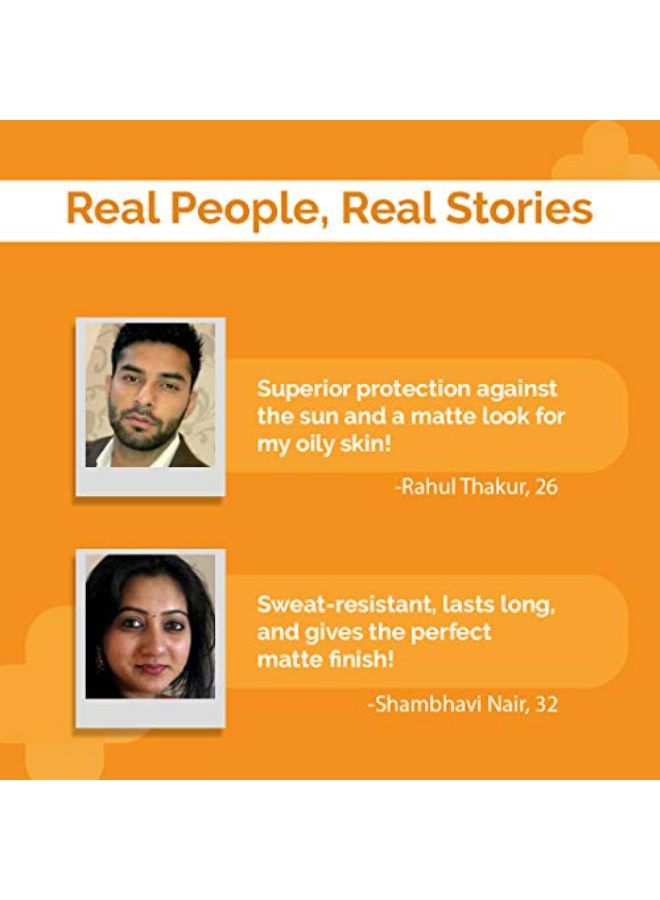 Ultra Matte Sunscreen Gel With Spf 60 - 50 Gm(Dermaco)