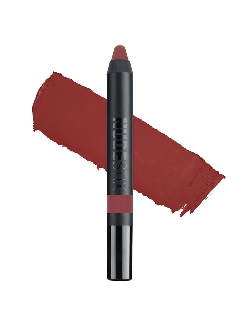 NUDESTIX Intense Matte Lip + Cheek Pencil- Retro, 2.8g